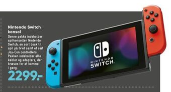 Bilka Nintendo switch konsol tilbud