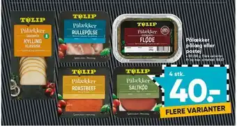 Bilka Pålækker pålæg eller postej tilbud