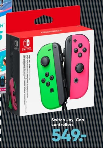 Bilka Switch joy-con controllers tilbud