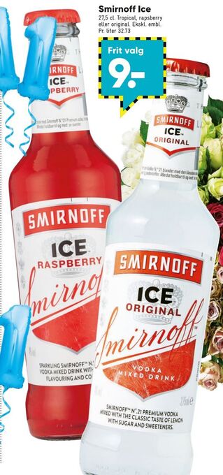 Bilka Smirnoff ice tilbud