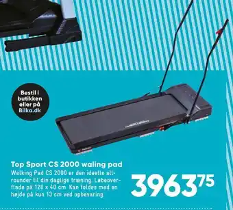 Bilka Top sport cs 2000 waling pad tilbud