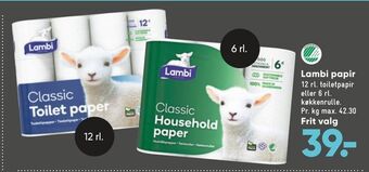 Bilka Lambi papir tilbud