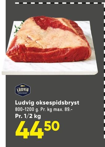 Bilka Ludvig oksespidsbryst tilbud