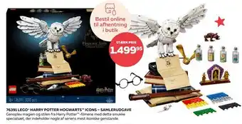 Bog & idé 76391 lego® harry potter hogwarts™ icons - samlerudgave tilbud