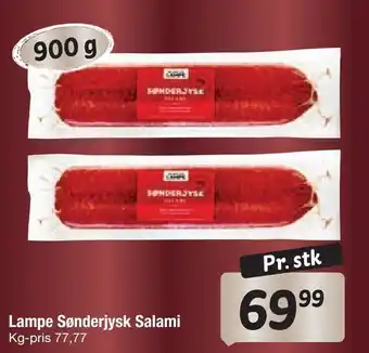 Fakta Tyskland Lampe sønderjysk salami tilbud