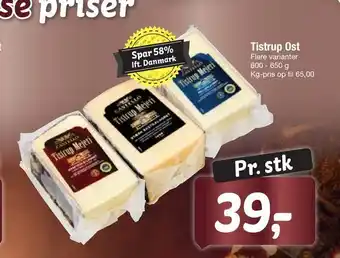 Fakta Tyskland Tistrup ost tilbud