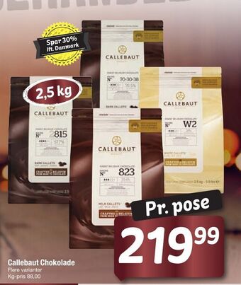 Fakta Tyskland Callebaut chokolade tilbud
