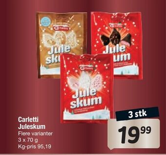 Fakta Tyskland Carletti juleskum tilbud