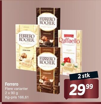 Fakta Tyskland Ferrero tilbud