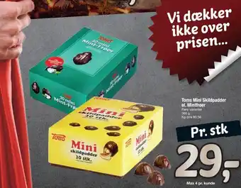 Fakta Tyskland Toms mini skildpadder el. mintfrøer tilbud