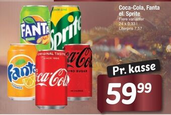 Fakta Tyskland Coca-cola, fanta el. sprite tilbud
