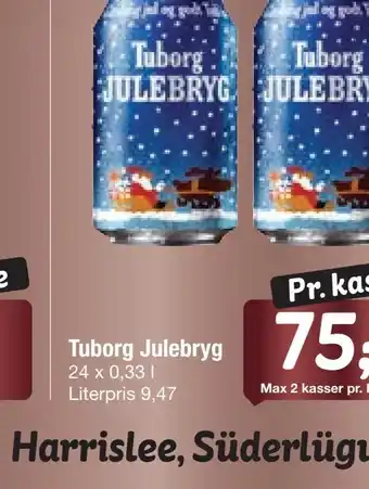 Fakta Tyskland Tuborg julebryg tilbud