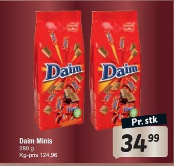 Fakta Tyskland Daim minis tilbud