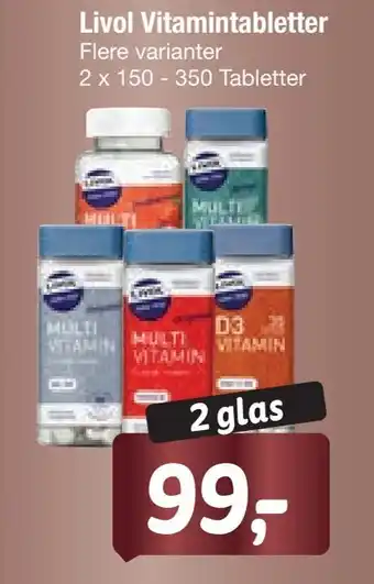 Fakta Tyskland Livol vitamintabletter tilbud