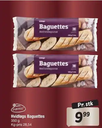 Hvidløgs baguettes