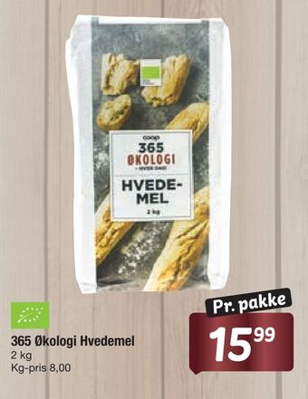 Fakta Tyskland 365 økologi hvedemel tilbud