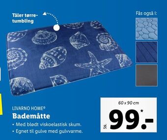 Lidl Bademåtte tilbud
