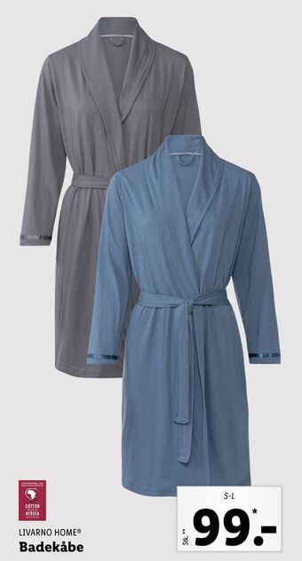 Lidl Badekåbe tilbud