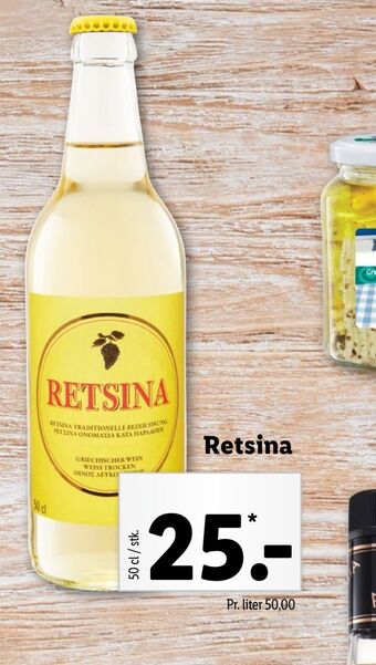 Lidl Retsina tilbud