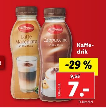 Lidl Kaffedrik tilbud