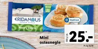Lidl Mini ostesnegle tilbud