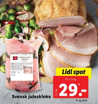 Svensk juleskinke