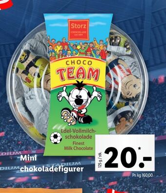 Lidl Mini chokoladefigurer tilbud