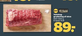 Netto Velsmag grydesteg af okse tilbud
