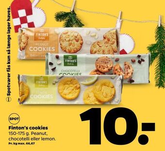 Netto Finton's cookies tilbud