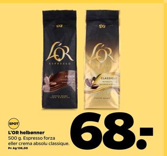 Netto L'or helbønner tilbud