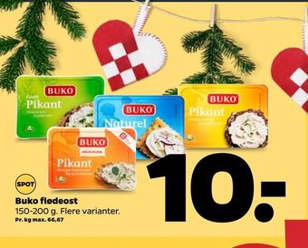 Netto Buko flødeost tilbud