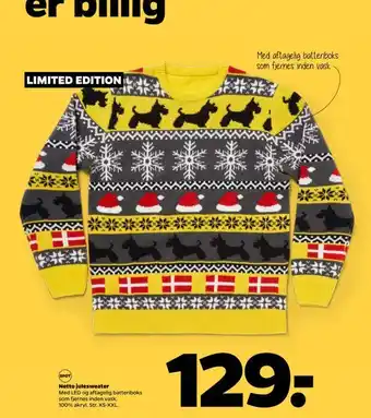 Netto Netto julesweater tilbud