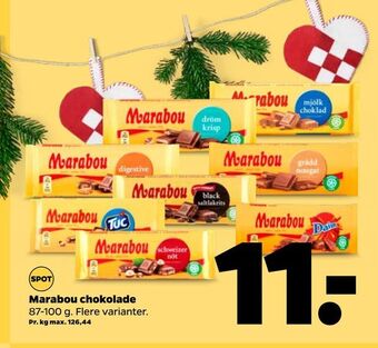 Netto Marabou chokolade tilbud
