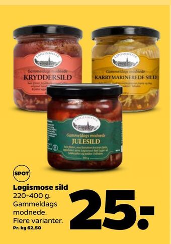 Netto Løgismose sild tilbud