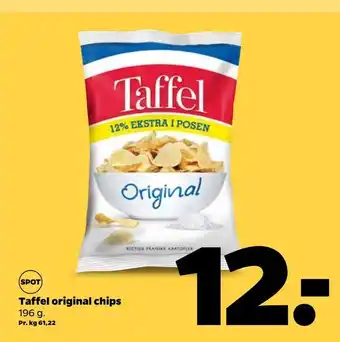 Netto Taffel original chips tilbud