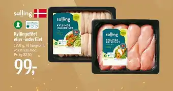 Føtex Kyllingefilet eller -inderfilet tilbud