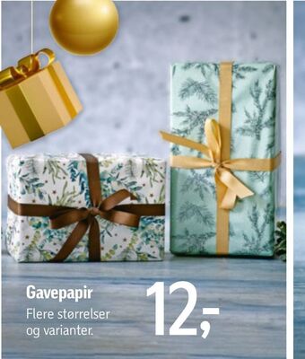 Føtex Gavepapir tilbud