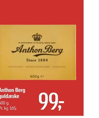 Føtex Anthon berg guldæske tilbud