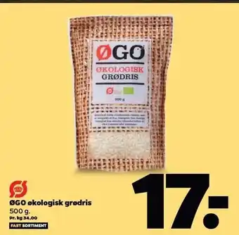 Øgo øko grødris