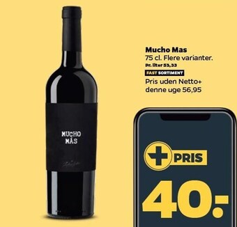 Netto Mucho mas tilbud