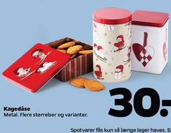Kagedåser