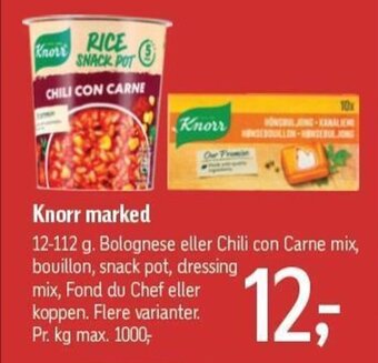 Føtex Knorr Marked tilbud