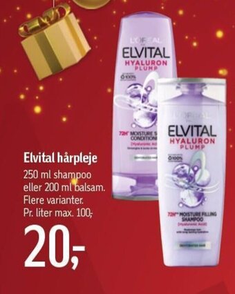 Føtex Elvital Hårpleje tilbud