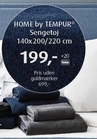 Home By Tempur Sengetøj 140x200/220cm