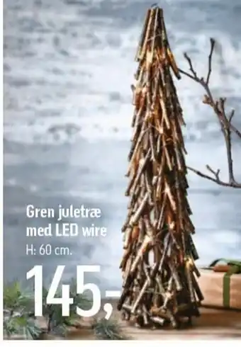 Føtex Gren Juletræ Med LED Wire tilbud
