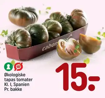 REMA 1000 Økologiske tapas tomater tilbud