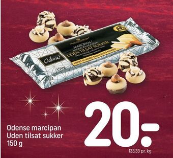 REMA 1000 Odense marcipan uden tilsat sukker tilbud