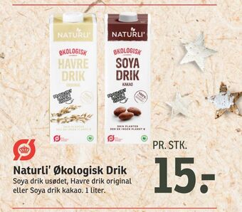 SPAR Naturli' økologisk drik tilbud