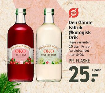 Den gamle fabrik økologisk drik