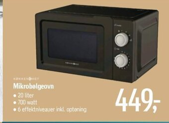 Føtex Mikrobølgeovn tilbud